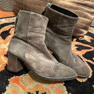 Italian Suede Booties